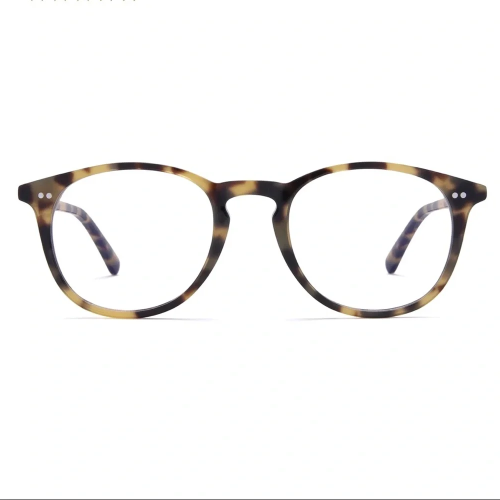 DIFF Jaxson Blue Light Glasses Hazel Tortoise Frame Bluelight Blocking Lens NWT